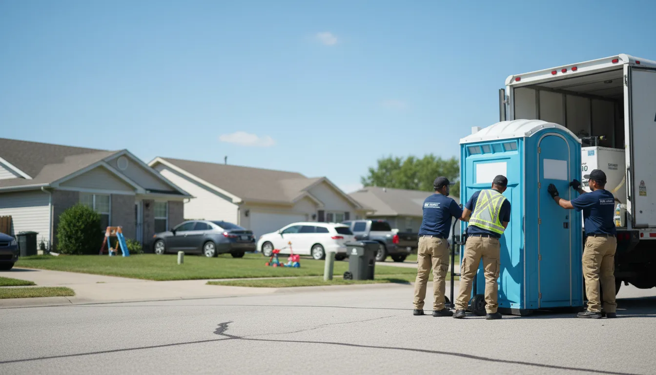 Standard Porta Potty Rentals in Evening Shade, AR near me
